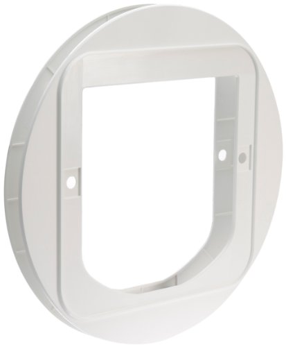 Sure Petcare Montageadapter für die SureFlap Katzenklappe, die Sure Petcare SureFlap Mikrochip-Katzenklappe und die SureFlap DualScan Mikrochip-Katzenklappe, zum Einbau in Glasscheiben, weiß Sure Petcare Montageadapter für die SureFlap Katzenklappe, die Sure Petcare SureFlap Mikrochip-Katzenklappe und die SureFlap DualScan Mikrochip-Katzenklappe, zum Einbau in Glasscheiben, weiß von SureFlap