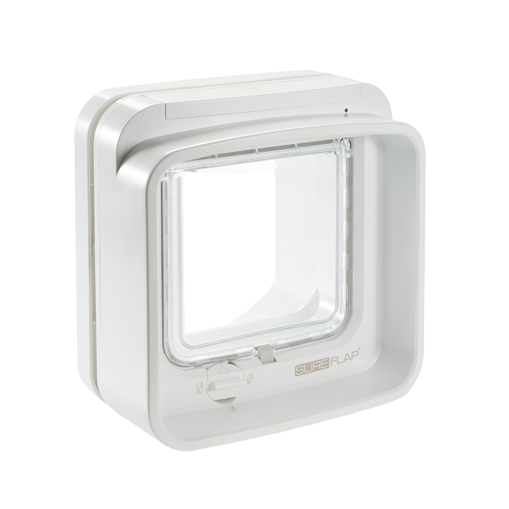 SureFlap DualScan™ Mikrochip Katzenklappe - Sureflap weiß von SureFlap