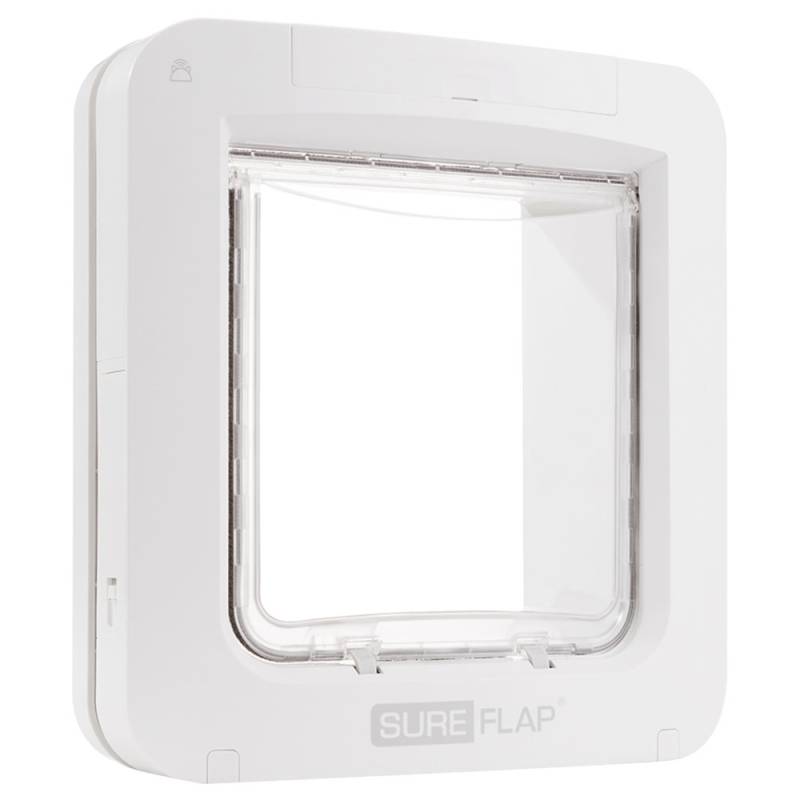 SureFlap Mikrochip Haustierklappe Connect - SureFlap Mikrochip Haustierklappe weiß (nur mit SureFlap Hub nutzbar) von SureFlap