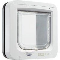 SureFlap Mikrochip Katzenklappe Grau/Weiss von SureFlap