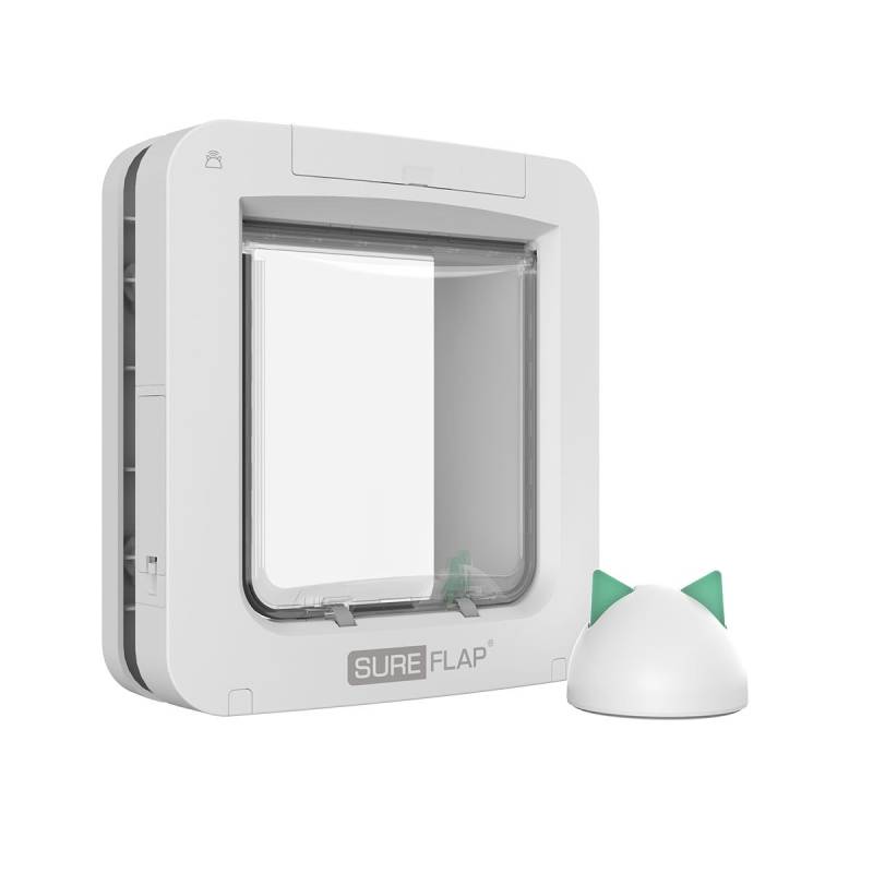 SureFlap Set Mikrochip Haustierklappe CONNECT + Hub von SureFlap