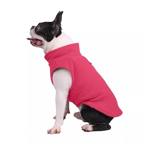 Surtep Fleece-Sweatshirt für Hund mit Leine - Pink von Surtep