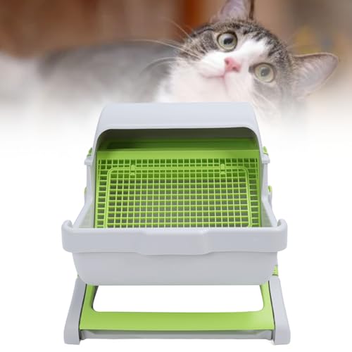 Sustvita Halbautomatische Katzenrückschachtel, selbstreinigende Katzentoilette, leicht zu reinigende Kitty -Toilette, geruchslose Kittel -Katze -Katze, schnelle Reinigung der Sustvita Halbautomatische Katzenrückschachtel, selbstreinigende Katzentoilette, leicht zu reinigende Kitty -Toilette, geruchslose Kittel -Katze -Katze, schnelle Reinigung der von SustVita