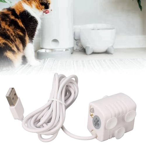 Sustvita Katzenbrunnenpumpe, USB -Antrieb und Ultra ruhiger, dc bürstenloser Motor für Haustier -Trinkbrunnen, leicht zu ersetzen und zu installieren, Elektrowasserpumpe Sustvita Katzenbrunnenpumpe, USB -Antrieb und Ultra ruhiger, dc bürstenloser Motor für Haustier -Trinkbrunnen, leicht zu ersetzen und zu installieren, Elektrowasserpumpe von SustVita