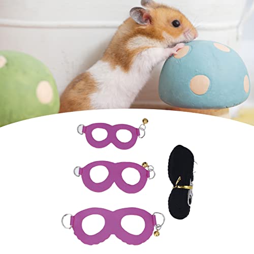 Sustvita Small Animal Training Weste, Zuckergleiterkabelbaum und Leinenkombination für Hamster, Kaninchen und bärtiger Drache (Lila) von SustVita