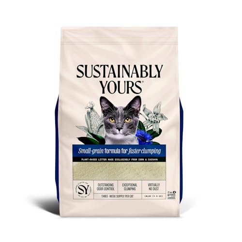 Sustainably Yours Katzenstreu, kleinkörnige Formel 4,5 kg von Sustainably Yours