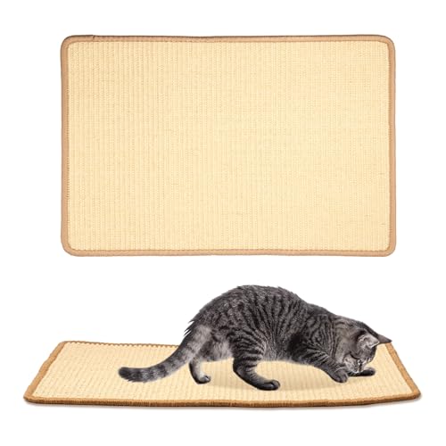 Kratzmatte für Katzen, Sisal-Kratzbaum, Wand-Kratzbaum, 60 x 40 cm, Katzen, Eck-Kratzmatte, Katzenkratzmatte, Kratzschutz für Sofa, Ecke, Tischbein, Möbel Kratzmatte für Katzen, Sisal-Kratzbaum, Wand-Kratzbaum, 60 x 40 cm, Katzen, Eck-Kratzmatte, Katzenkratzmatte, Kratzschutz für Sofa, Ecke, Tischbein, Möbel von Sutowe