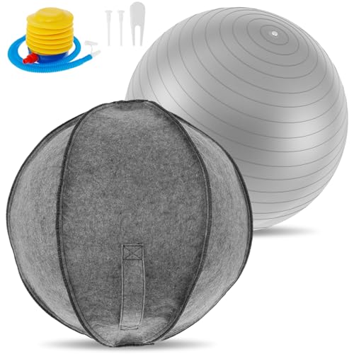 Sutowe Hundespielzeug, Ball, 55 cm, aufblasbar, aus PVC mit Luftpumpe, unzerstörbares Hundespielzeug mit Bezug und Griff, interaktives Lernspielzeug für alle Rassen und Altersgruppen Sutowe Hundespielzeug, Ball, 55 cm, aufblasbar, aus PVC mit Luftpumpe, unzerstörbares Hundespielzeug mit Bezug und Griff, interaktives Lernspielzeug für alle Rassen und Altersgruppen von Sutowe