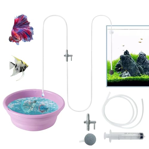 Tropf-Anreicherungs-Set für Salzwasser-Süßwasser-Aquarien, Aquarium-Zubehör, sicherer Übergang für Korallen, Garnelen, Meeresfische, Pflanzen Tropf-Anreicherungs-Set für Salzwasser-Süßwasser-Aquarien, Aquarium-Zubehör, sicherer Übergang für Korallen, Garnelen, Meeresfische, Pflanzen von Suuree