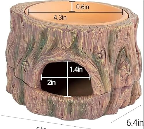 3 in 1 Wetbox Leopardengecko SchlangenhöHle Gecko Terrarium Schlange Terrarium SchildkröTen Loch Eidechsenfisch Amphibien Versteck HöHle Repti Shelter 3 in 1 Wetbox Leopardengecko SchlangenhöHle Gecko Terrarium Schlange Terrarium SchildkröTen Loch Eidechsenfisch Amphibien Versteck HöHle Repti Shelter von Svauoumu