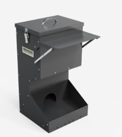 Automatische Hundefütterung im Freien hängende Haustierfutter-Feeder große Rasse 25 lbs, galvanisierte Schwerkraft-Feeder für Hunde Metall Selbstfütterung Hundefutter-Spender für Hunde Automatische Hundefütterung im Freien hängende Haustierfutter-Feeder große Rasse 25 lbs, galvanisierte Schwerkraft-Feeder für Hunde Metall Selbstfütterung Hundefutter-Spender für Hunde von Svauoumu