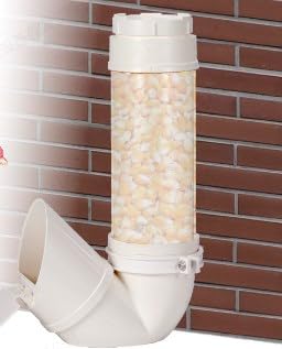 Automatischer Hühnchenfutterer Kein Abfall Große Kapazität Heavy Duty PVC-Rohr hängende Hühnchenfutter, Geflügel Gravitation Feed Port für Hühnchen für GeflüGel, HüHner, Puten, GäNse, Enten Automatischer Hühnchenfutterer Kein Abfall Große Kapazität Heavy Duty PVC-Rohr hängende Hühnchenfutter, Geflügel Gravitation Feed Port für Hühnchen für GeflüGel, HüHner, Puten, GäNse, Enten von Svauoumu