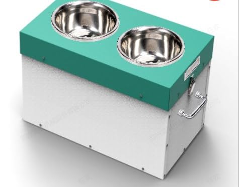 Svauoumu Futterautomat für Hunde Erhobene Haustierfütterungsstation mit 2 Edelstahlschalen Große erhöhte Hundeschälen mit Lagerschrank-Große Kapazität, Fütterung & Lebensmittellagerbehälter Svauoumu Futterautomat für Hunde Erhobene Haustierfütterungsstation mit 2 Edelstahlschalen Große erhöhte Hundeschälen mit Lagerschrank-Große Kapazität, Fütterung & Lebensmittellagerbehälter von Svauoumu