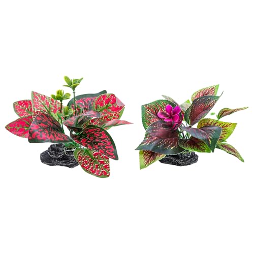 Sweeaau Aquarien, Landschaft, Gras, Harze, Aquarien, Dekorationen, Kunst, Terrarium, Lebensraum, Ornamente, Foto-Requisiten, Wasserpflanzen-Dekoration von Sweeaau