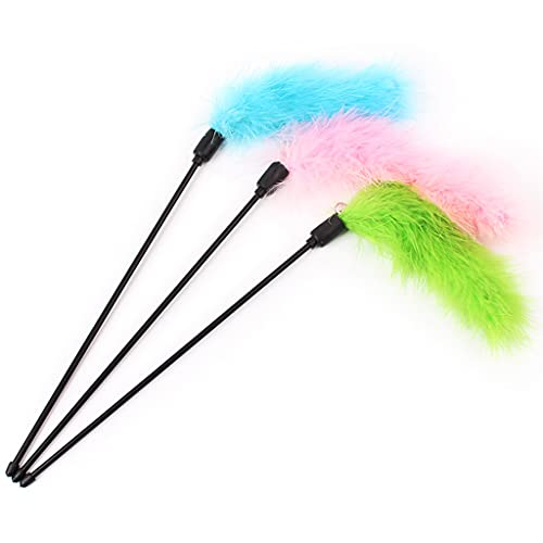 Sweeaau For Funny Stick Bunte Truthahn mit baumelndem Anhänger für Fänger Eerciser Kätzchen spielen Sweeaau For Funny Stick Bunte Truthahn mit baumelndem Anhänger für Fänger Eerciser Kätzchen spielen von Sweeaau