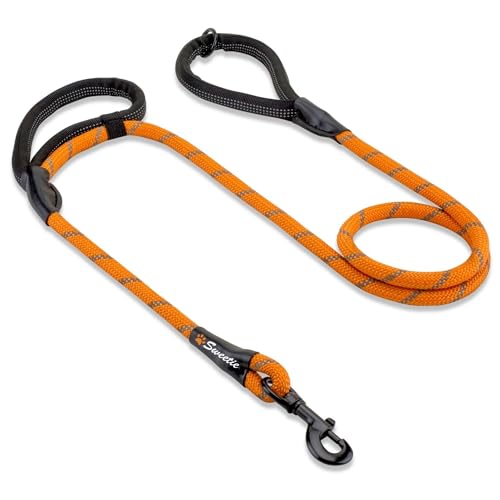 Sweetie Hundeleine aus Seil, innovatives Design, mit Zwei gepolsterten Griffen, 214 g Sweetie Hundeleine aus Seil, innovatives Design, mit Zwei gepolsterten Griffen, 214 g von Sweetie
