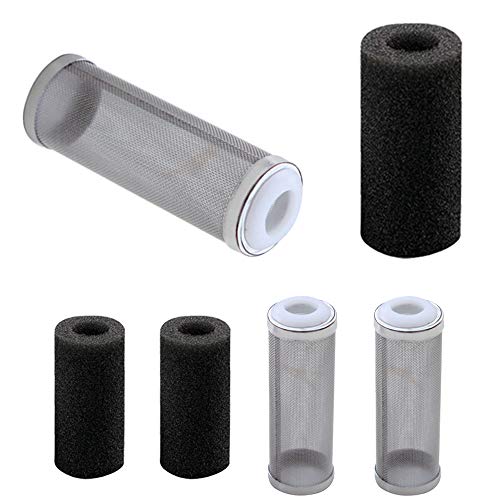 Sweieoni Garnelen Filterschutz 6 Stück Aquarium Aussenfilter Filterschutz Aquarium Schutzhülle Edelstahlfilter Filterschwamm Aquarium Filterschwamm für Aufsaugschutz Fisch Garnele 16mm Sweieoni Garnelen Filterschutz 6 Stück Aquarium Aussenfilter Filterschutz Aquarium Schutzhülle Edelstahlfilter Filterschwamm Aquarium Filterschwamm für Aufsaugschutz Fisch Garnele 16mm von Sweieoni