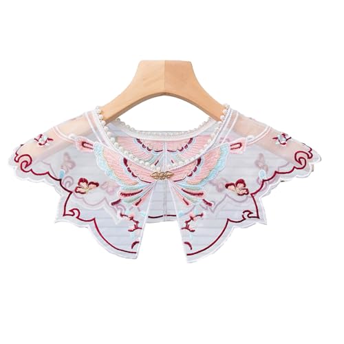Besticktes Blumenhalsband für Damen, Hanfu-Halsband, Nieten, Blumenschal, dekoratives chinesisches Yunjian-Hanfu-Halsband, bestickte Halsbänder für große Hunde Besticktes Blumenhalsband für Damen, Hanfu-Halsband, Nieten, Blumenschal, dekoratives chinesisches Yunjian-Hanfu-Halsband, bestickte Halsbänder für große Hunde von Swetopq