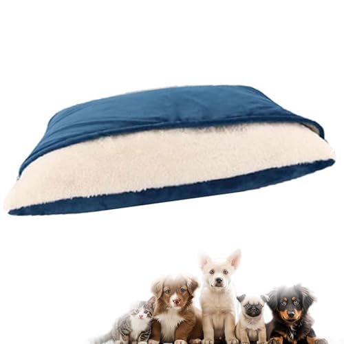 Swiftelle Snootzi Kuschelhöhlenbett, Dackelbetthöhle, Nest-Hundebetten, Höhlenbetten für Hunde, Nest abnehmbar und waschbar, weich und bequem(Blue,XL) von Swiftelle