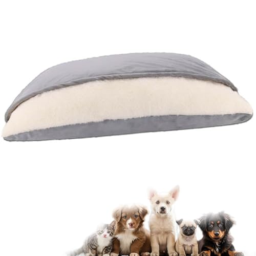 Swiftelle Snootzi Kuschelhöhlenbett, Dackelbetthöhle, Nest-Hundebetten, Höhlenbetten für Hunde, Nest abnehmbar und waschbar, weich und bequem(Gray,XL) von Swiftelle