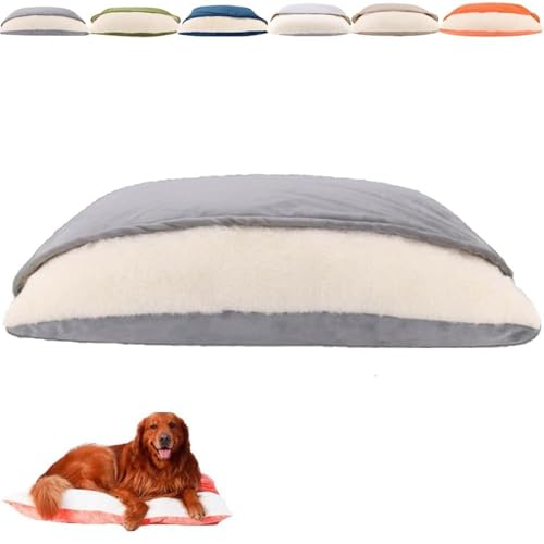 Swiftelle Snoozie Snuggle Burrow Bed, Dackelbetthöhle, Welpennest, abnehmbar und waschbar, weich und bequem, Design mit Wärme und Komfort(Gray,XL) von Swiftelle