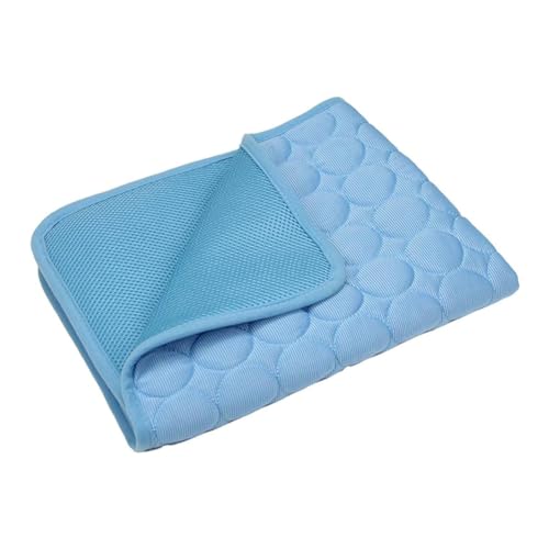 Swiixxer Eismatte für Haustiere, Kühlende Sommermatte für Haustiere, Atmungsaktive Eisseide, Nestzubehör für Haustiere, Hundematte Swiixxer Eismatte für Haustiere, Kühlende Sommermatte für Haustiere, Atmungsaktive Eisseide, Nestzubehör für Haustiere, Hundematte von Swiixxer