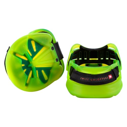 Swiss Galoppers Hufschuhpaar SG7 - L - Lemon inkl. Ballenpolster (Breite 133-140mm / Länge ab 176mm) von Swiss Galoppers