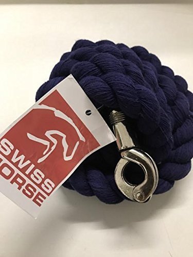 Swiss Horse Baumwollstrick blau Strick von Swiss Horse