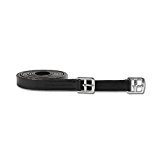 Swiss Horse Steigbügelriemen 135 cm Leder - schwarz von Swiss Horse