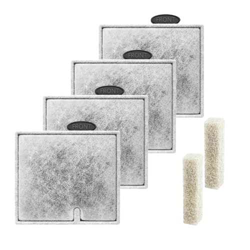 Filterkartuschen für Aquarien, mittelgroß, mit Filterpads, Aquarium-Filterkartusche, kompatibel mit Aqueon QuietFlow LED PRO Powerfilter Größe 10/Netzfilter Größe 10/E, interner Netzfilter, Größe 20 von Switior