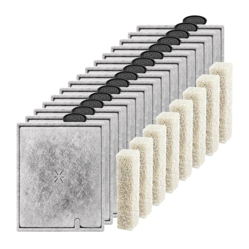 Große Aquarium-Filterkartuschen mit Filter-Pad, kompatibel mit Aqueon QuietFlow Filter LED Pro Größe 20, 30, 50, 75, Netzfilter Größe 20, 30, 50, 55/75, E Innengröße 40 Kanisterfilter von Switior