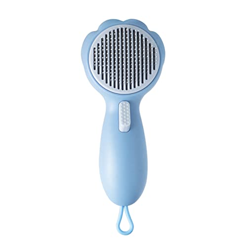Bürste für Haustiere, Hunde, Massagebürste zum Ausfallen und Pflegen, entfernt lose Haare, Verfilzungen, schmerzfreie Borsten, Haustier-Hunde-Reinigungsbürste mit weicher Massage, Fellpflege für Hunde Bürste für Haustiere, Hunde, Massagebürste zum Ausfallen und Pflegen, entfernt lose Haare, Verfilzungen, schmerzfreie Borsten, Haustier-Hunde-Reinigungsbürste mit weicher Massage, Fellpflege für Hunde von Sxett