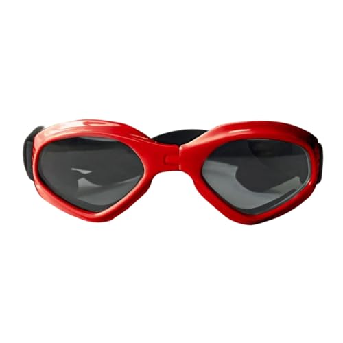 Faltbare Hundesonnenbrille, winddicht und wasserdicht, Haustier-Sonnenbrille mit verstellbarem Riemen, für kleine Hunde im Freien Faltbare Hundesonnenbrille, winddicht und wasserdicht, Haustier-Sonnenbrille mit verstellbarem Riemen, für kleine Hunde im Freien von Sxett