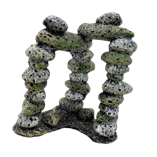 Gestapelte Felsfigur aus Kunstharz, Terrarien, Dekoration, Aquarien, Unterwasserlandschaft, Höhle, Unterstand, Büro, Aquarien, Ornament, Aquarien, Zubehör Gestapelte Felsfigur aus Kunstharz, Terrarien, Dekoration, Aquarien, Unterwasserlandschaft, Höhle, Unterstand, Büro, Aquarien, Ornament, Aquarien, Zubehör von Sxett