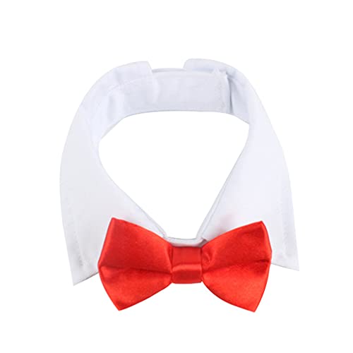 Hundehalsband, Fliege für kleine Hunde, verstellbares Halsband mit Streifen, formelle Krawatte für Hunde, Smoking, Katzen, Outfits Hundehalsband, Fliege für kleine Hunde, verstellbares Halsband mit Streifen, formelle Krawatte für Hunde, Smoking, Katzen, Outfits von Sxett