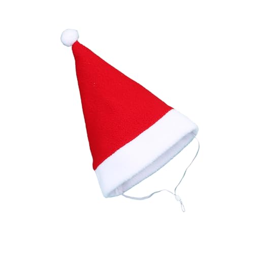 Plüsch-Weihnachtsmütze für große Hunde, Katzen, Urlaubs-Outfit, Festival, Cosplay, Kostüm, Zubehör, Haustier-Fotoshootings, Requisiten Plüsch-Weihnachtsmütze für große Hunde, Katzen, Urlaubs-Outfit, Festival, Cosplay, Kostüm, Zubehör, Haustier-Fotoshootings, Requisiten von Sxett