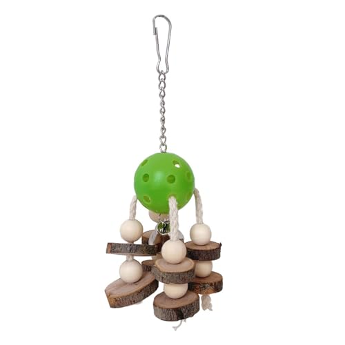 Sittiche, Käfigbeißspielzeug, Naturholz, Quaker, Papageien, Spielzeug, Hängematte, Schaukel für große Vögel, 5 Stück Sittiche, Käfigbeißspielzeug, Naturholz, Quaker, Papageien, Spielzeug, Hängematte, Schaukel für große Vögel, 5 Stück von Sxett