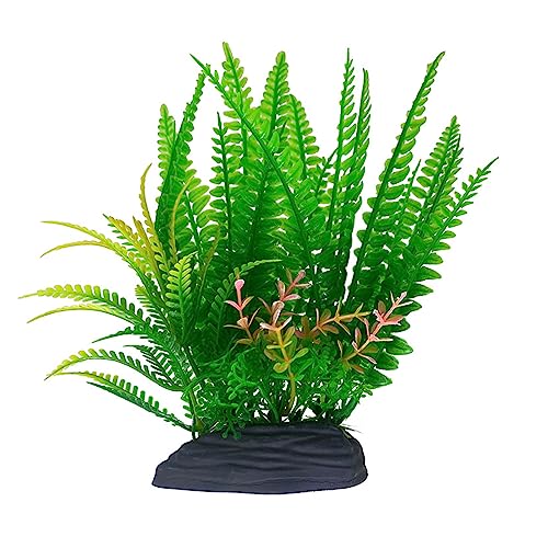 Sxett Simulation Aquarium Dekoration Pflanze Fisch Dekoration Aquarium Landschaften Simulation Wasserpflanze Ornament Aquarienpflanze Lebendige Süßwasser Anfänger Schwimmende Aquarienpflanze Echte von Sxett