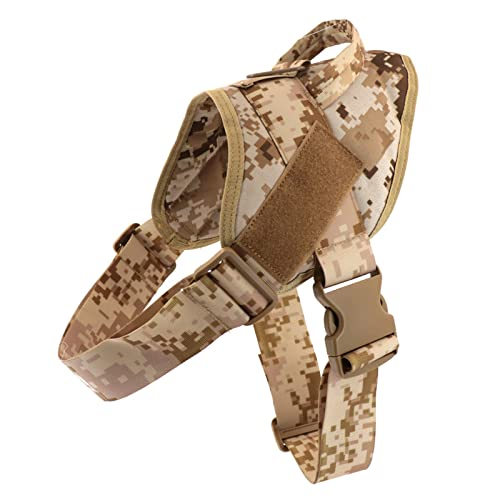 Tacticals Trainingsgeschirr für große Hunde mit Griff aus Metall und Schild für Hunde Tacticals Trainingsgeschirr für große Hunde mit Griff aus Metall und Schild für Hunde von Sxett
