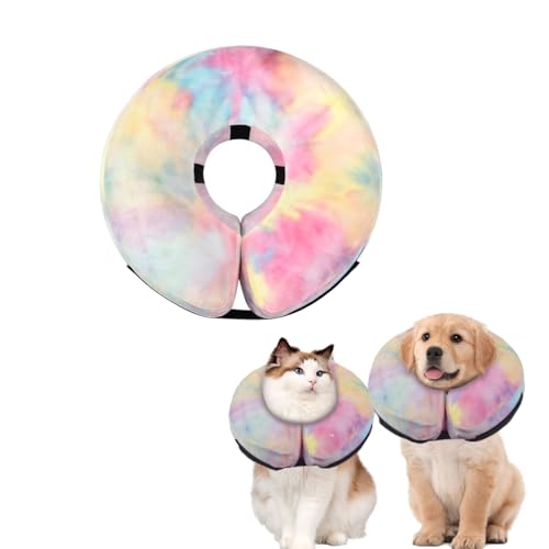 Sychien Aufblasbares Hundehalsband, Potective Recovery E Halsband für Hunde und Katzen, weiches Haustier-Kegelhalsband für kleine, mittelgroße und große Hunde und Katzen Sychien Aufblasbares Hundehalsband, Potective Recovery E Halsband für Hunde und Katzen, weiches Haustier-Kegelhalsband für kleine, mittelgroße und große Hunde und Katzen von SyChien
