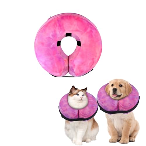 Sychien Aufblasbares Hundehalsband, Potective Recovery E Halsband für Hunde und Katzen, weiches Haustier-Kegelhalsband für kleine, mittelgroße und große Hunde und Katzen Sychien Aufblasbares Hundehalsband, Potective Recovery E Halsband für Hunde und Katzen, weiches Haustier-Kegelhalsband für kleine, mittelgroße und große Hunde und Katzen von SyChien