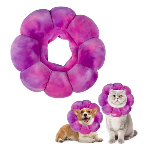 Sychien Hundehalsband, weich, verstellbar, niedliche Blumenform, zum Anklemmen von Hund und Katze, Kegel nach Operationen, zur Genesung von Haustieren, Anti-Leck-Halsband Sychien Hundehalsband, weich, verstellbar, niedliche Blumenform, zum Anklemmen von Hund und Katze, Kegel nach Operationen, zur Genesung von Haustieren, Anti-Leck-Halsband von SyChien