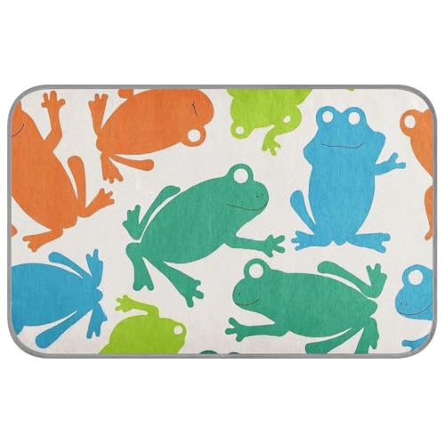 Beige Cartoon-Frosch-Silhouetten, Sommer-Kühlkissen für Hunde, selbstkühlende Hundematten für Böden, wasserdicht, für Katzen, Indoor-Katzen, Cama Fria Para, Perro, M Beige Cartoon-Frosch-Silhouetten, Sommer-Kühlkissen für Hunde, selbstkühlende Hundematten für Böden, wasserdicht, für Katzen, Indoor-Katzen, Cama Fria Para, Perro, M von SyXIOP
