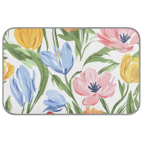 Bunte Blumen Sommer coole Haustierunterlage, selbstkühlende Outdoor-Hundematte für Hunde, Outdoor, Katze, tragbar, Cama Fria Para Perro, M Bunte Blumen Sommer coole Haustierunterlage, selbstkühlende Outdoor-Hundematte für Hunde, Outdoor, Katze, tragbar, Cama Fria Para Perro, M von SyXIOP