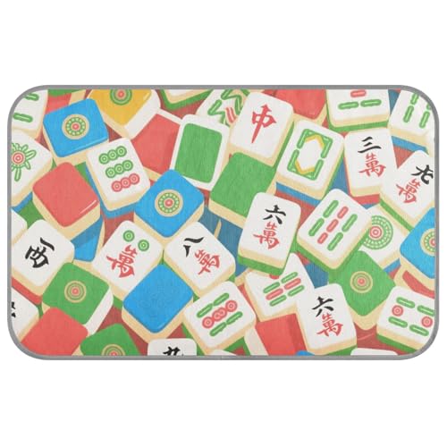 Bunte Cartoon-Mahjong-Sommer-Kühldecke, selbstkühlendes Bett für Hunde für Tiere, draußen, tragbar, Manta, Refrescante Para Perro, M Bunte Cartoon-Mahjong-Sommer-Kühldecke, selbstkühlendes Bett für Hunde für Tiere, draußen, tragbar, Manta, Refrescante Para Perro, M von SyXIOP