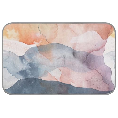 Grau-rote Marmor-Kühlmatten für den Sommer, selbstkühlend, Outdoor-Hundebett für Kätzchen, gemütliches Schlafen, wasserdichtes Band, Enfriador para perros M von SyXIOP