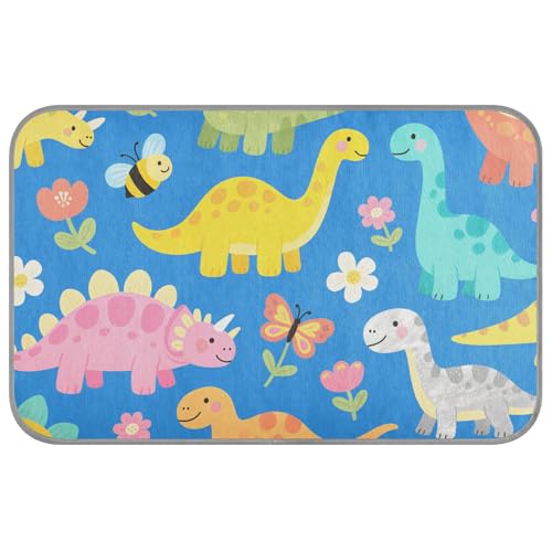 Kühlbett für den Sommer, niedliches Cartoon-Dinosaurier, selbstkühlendes Katzenbett für draußen, für Kätzchen, Outdoor, sicher, Cama Fria Para, Perro, M von SyXIOP