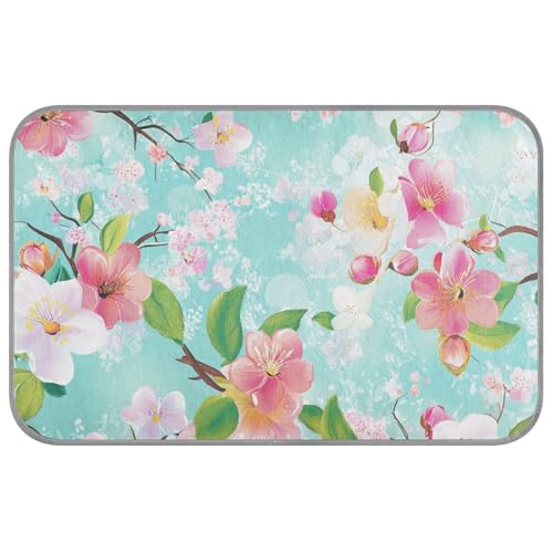 Kühlbetten für den Sommer, selbstkühlend, Pfirsichblüte, blau, für Katzen, Kaninchen, gemütliches Schlafen, Cutapete Enfriador Para Perros, Größe M Kühlbetten für den Sommer, selbstkühlend, Pfirsichblüte, blau, für Katzen, Kaninchen, gemütliches Schlafen, Cutapete Enfriador Para Perros, Größe M von SyXIOP