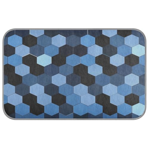 Kühlmatte für Haustiere, fünfeckiges Karomuster, selbstkühlende Matte für Katzen, Outdoor, Hamster, Innenbereich, Katzenzubehör, Mantas Frías Para Perros M von SyXIOP