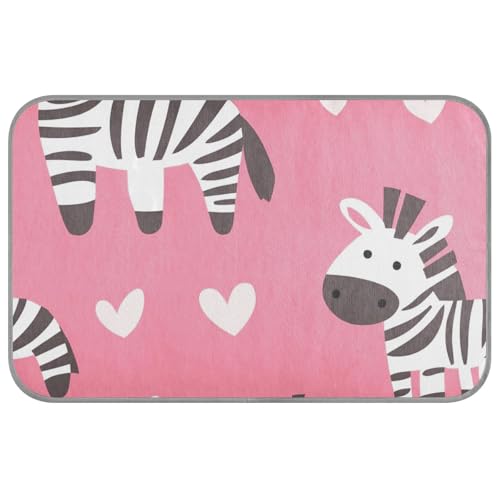 Kühlmatte für Katzen, Motiv: Happy Valentine, Cartoon-Tiere, Rosa, für den Sommer, selbstkühlende Katzendecken für den Innenbereich, für Kaninchen, Reisen, Katzenutensilien, Cama Fria Para, Perro, M von SyXIOP